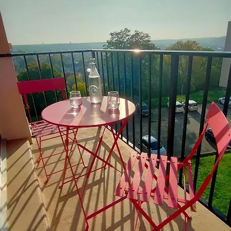 L'eure Au Soleil, Avec Balcon Et Wifi Daire